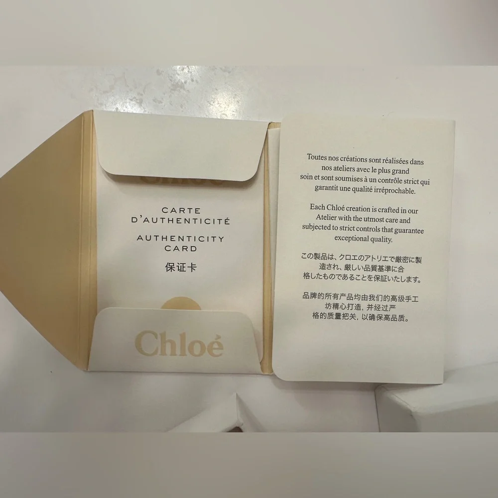 NWT Authentic Chloe SMALL TRI FOLD wallet - Picture 4 of 12